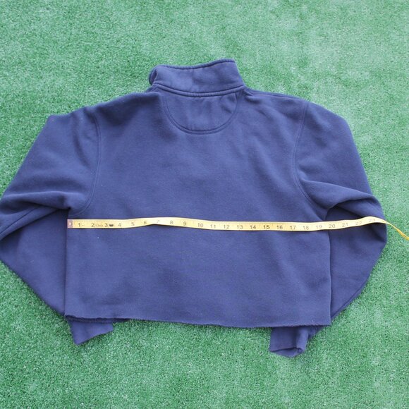 💙Penn State Navy Blue Quarter Zip cropped sweatshirt - Picture 7 of 7